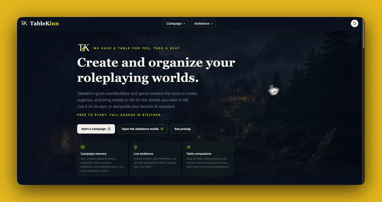 Preview of the Claude and TableKinn setup tutorial